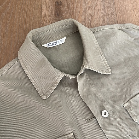 Zara denim jacket, size M - Picture 9 of 9